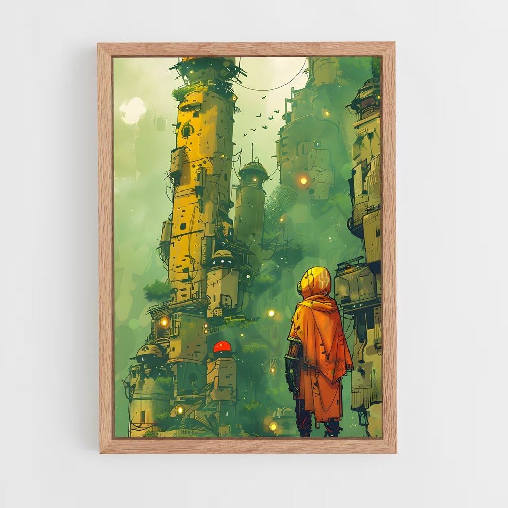 Poster L'Horizon Étoilé – affiche Art spatial (vue 4)